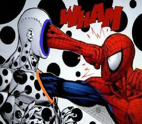 Thinking With Portals — Spider-Man punching The Spot through his own portal with WHAM sound effect
