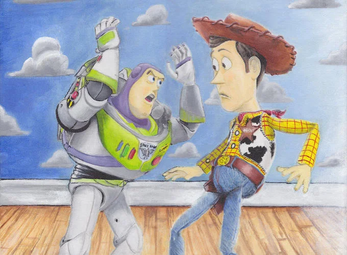 Toy Story logo typography reference image