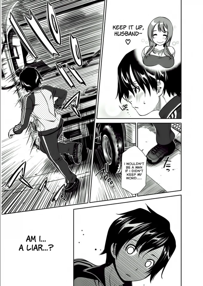 Truck Kun — Manga page from Fuuka depicting dramatic consequences of a truck accident.