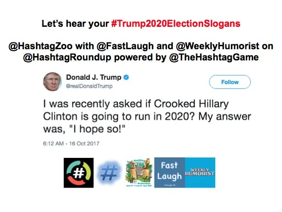 #Trump2020ElectionSlogans