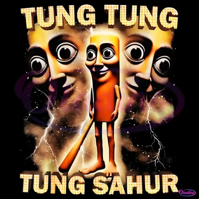 Tung Tung Tung Sahur — Psychedelic variant with distorted faces and cosmic energy effects.
