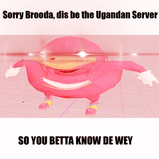 Ugandan Knuckles — Grave digger variant with frustrated figure excavating headstone.