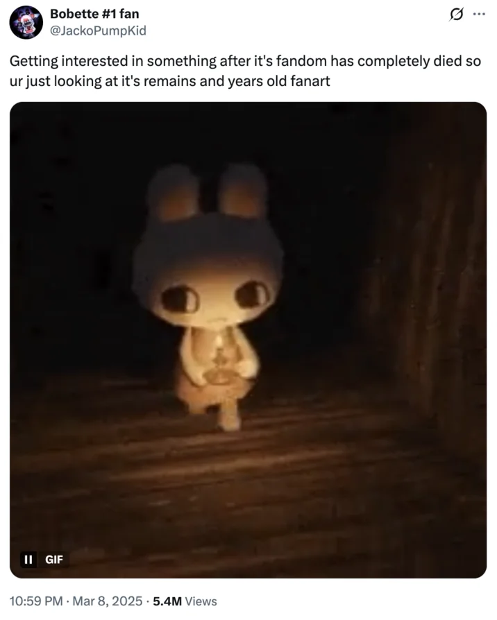 Umi Walking With A Candle — Tweet using Umi candle GIF about a boss pinging on Monday afternoon while working from home