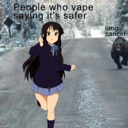 Vaping — Tweet by Sloane with messy room photo featuring anime cutout and Ho Chi Minh image, joking about a lost dab pen charger