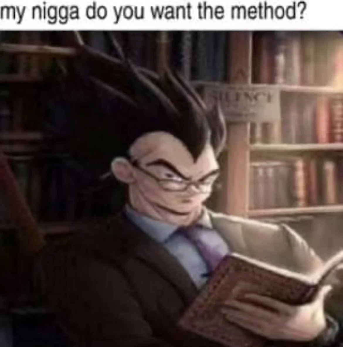 Vegeta Reading
