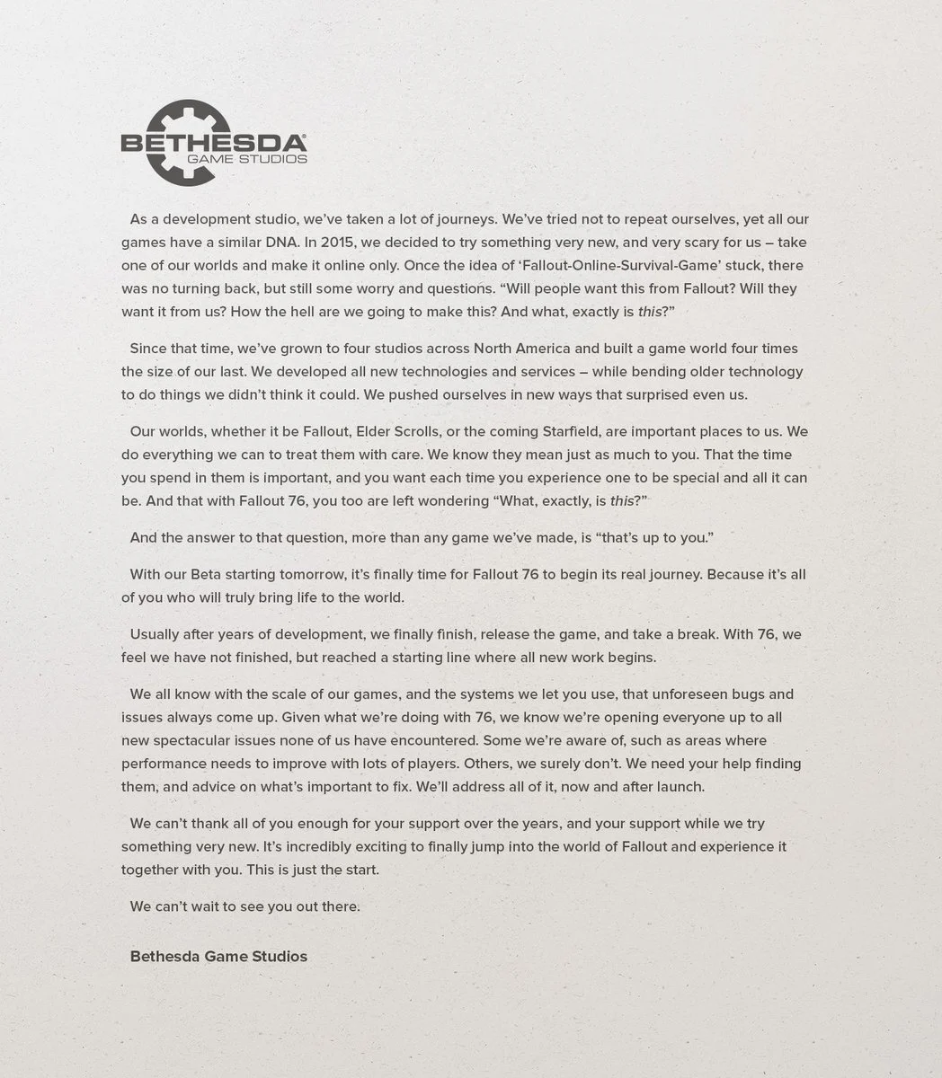 Video Game Apologies