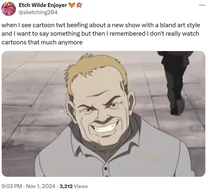Wait A Minute Im White — Twitter post about avoiding disliked topics.