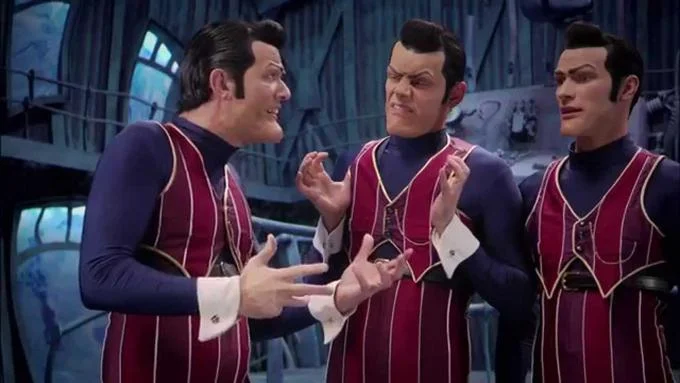 We Are Number One — Clean screenshot of villainous crew in costumes.