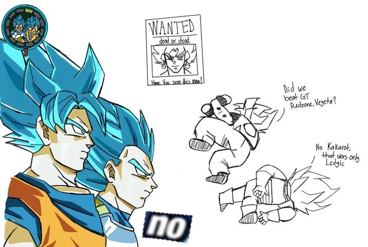 We Saiyans Have No Limits — Fan comic with Goku, Vegeta and supporting characters.