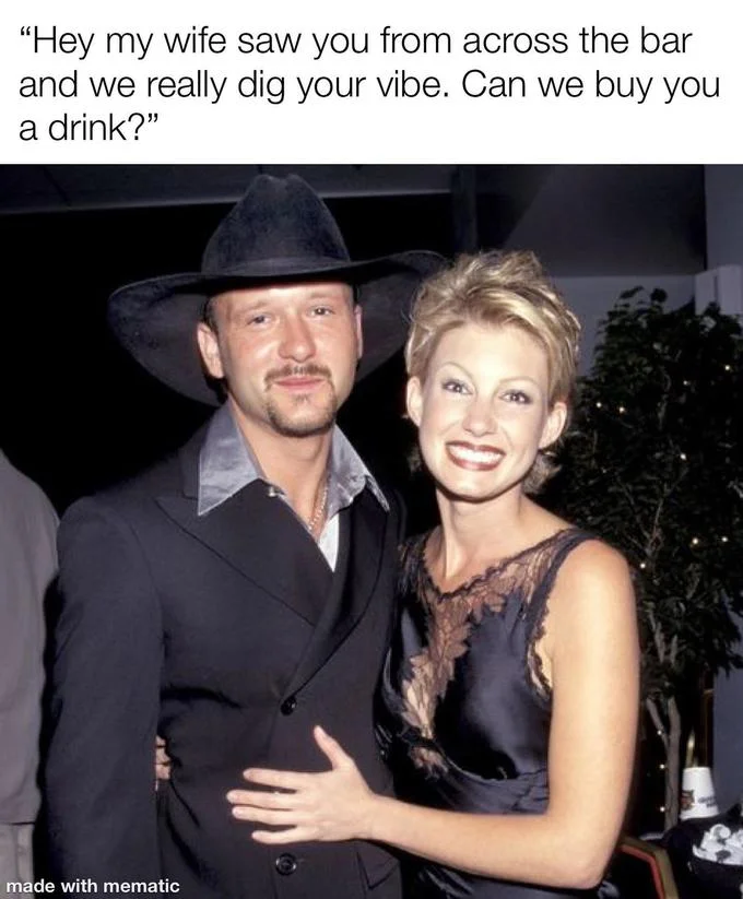 We Saw You From Across The Bar And Really Dig Your Vibe