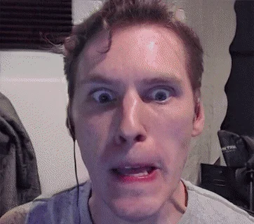 When the Imposter Is Sus — Different moment captured of the person featured in the meme showing a slightly different expression and angle.