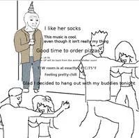 Wholesome Memes — Office scene using lie detector format affirming beauty with text about denying self-worth.