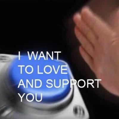 Wholesome Memes — Official post from @WholesomeMeme Twitter account featuring heartwarming imagery with supportive caption.