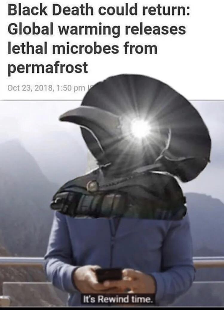 Will Smith in YouTube Rewind 2018 — Will Smith with his face mashed into mountaintop binoculars, subtitled 'Ah, that's hot'.