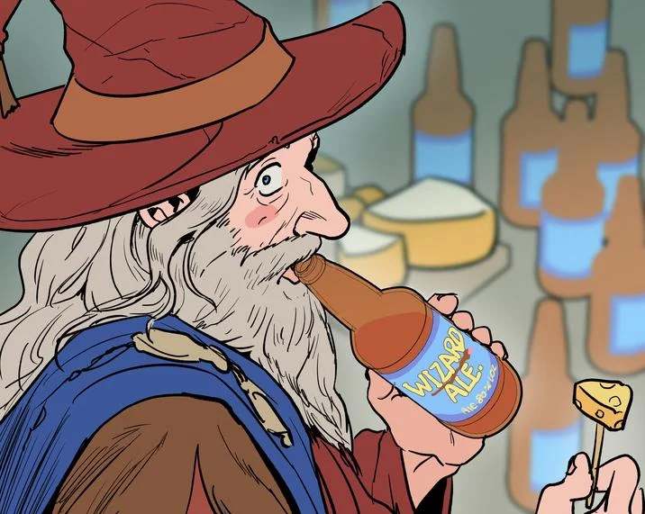 Wizard Beer Ale — C WIZARD ALE. AIC 80% 102 Fragen S