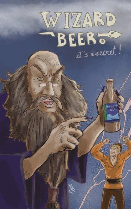 Wizard Beer Ale — WIZARD BEER it's a secret! JAMEZ 2024 ALE