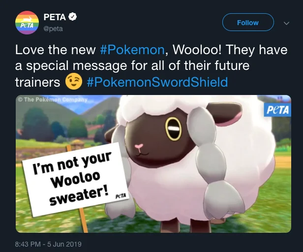 Two Wooloo illustrations labeled UwUloo and OwOloo with corresponding facial expressions