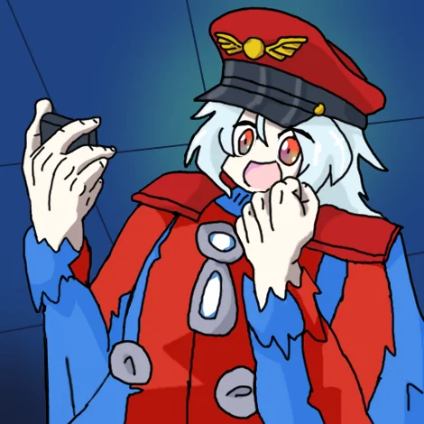 Yes! Yes! — Anime fan art of a character cosplaying M. Bison's YES YES pose
