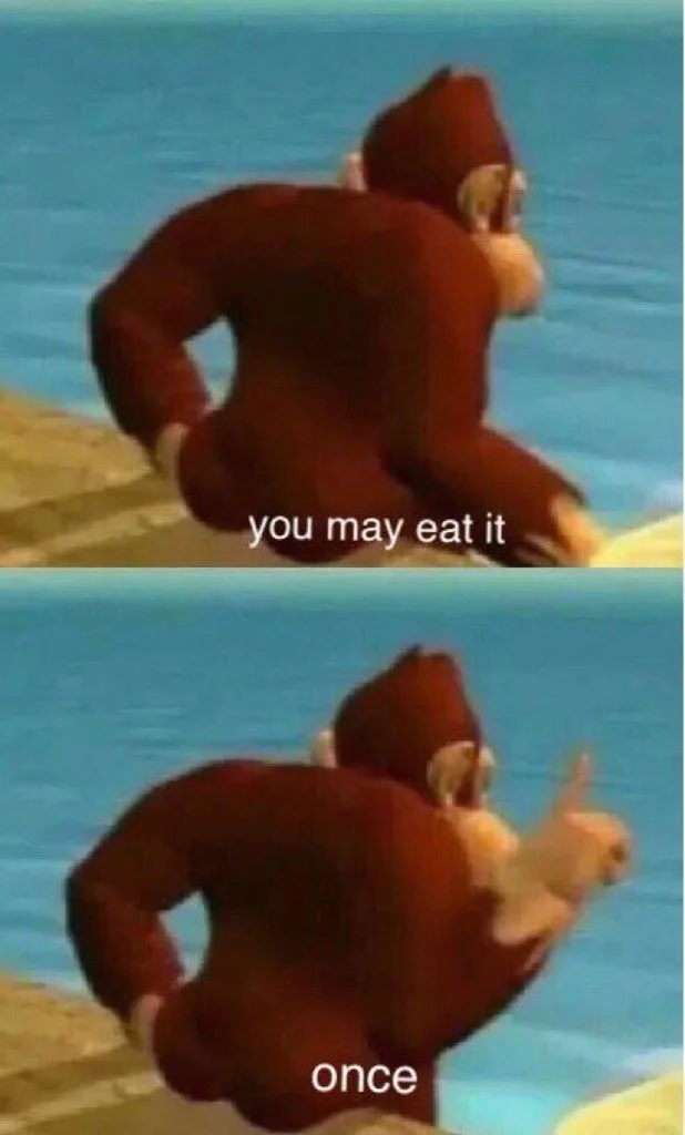 You May Spank It, Once
