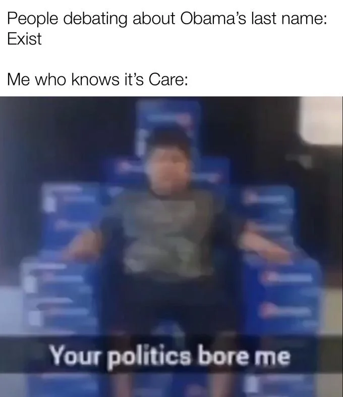 Your Politics Bore Me — Math-test meme using the Pepsi-throne image to depict a student whose answer was wildly different from classmates
