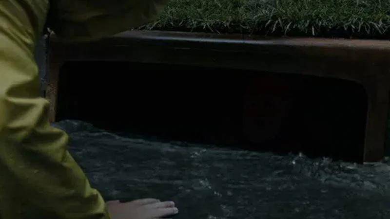 You've Been Gnomed — IT movie sewer scene with the gnome face replacing Pennywise