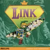 Zelda Cd I — Title logo from Link: The Faces of Evil showing yellow LINK text.