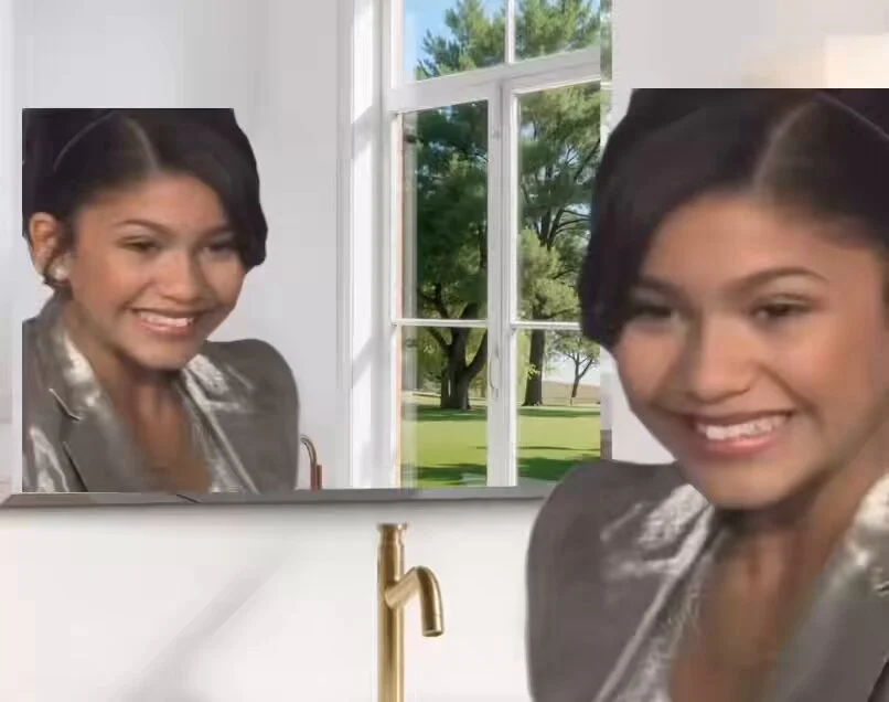 Zendaya Laughing at "Never Say Never" Premiere